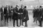 Roosevelt introduces Russian and Japanese Delegates